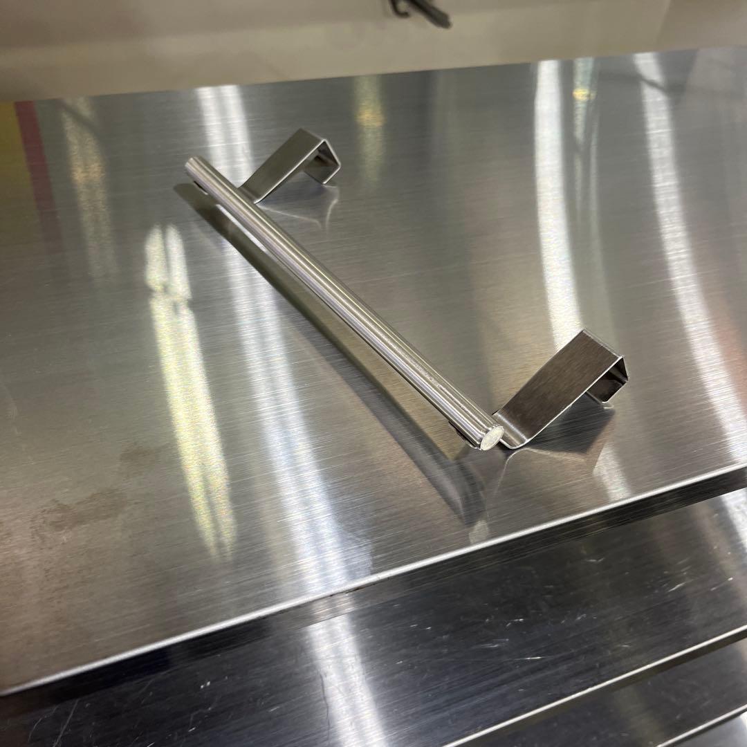 【無印良品】７段ユニットシェルフ◆ステンレス◇程度良好◆