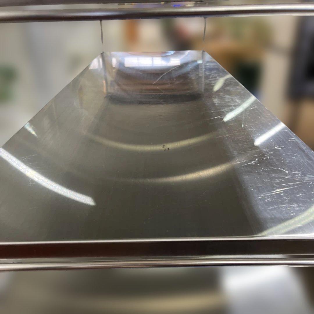 【無印良品】７段ユニットシェルフ◆ステンレス◇程度良好◆