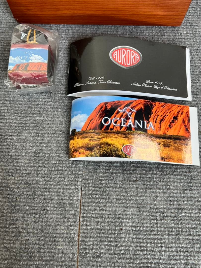 AURORA アウロラ　マーブル万年筆 専用ケース付き　金18K 高級万年筆