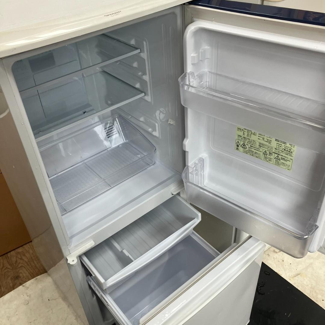【福岡市 市内近郊限定】SHARP ２ドア 冷蔵庫 霜が付かないタイプ 配送無料