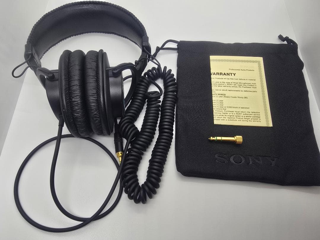 【完品】SONY MDR-7506 モニターヘッドフォン