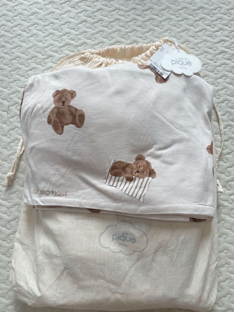 ジェラピケ　布団カバー　枕　シーツ　くま