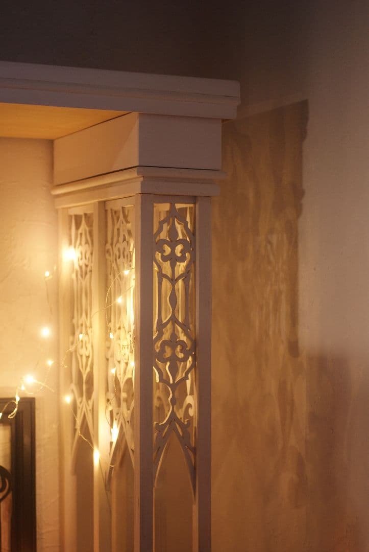 カスタマイズ ムニュムニュ マントルピース シャビー シャビーシック