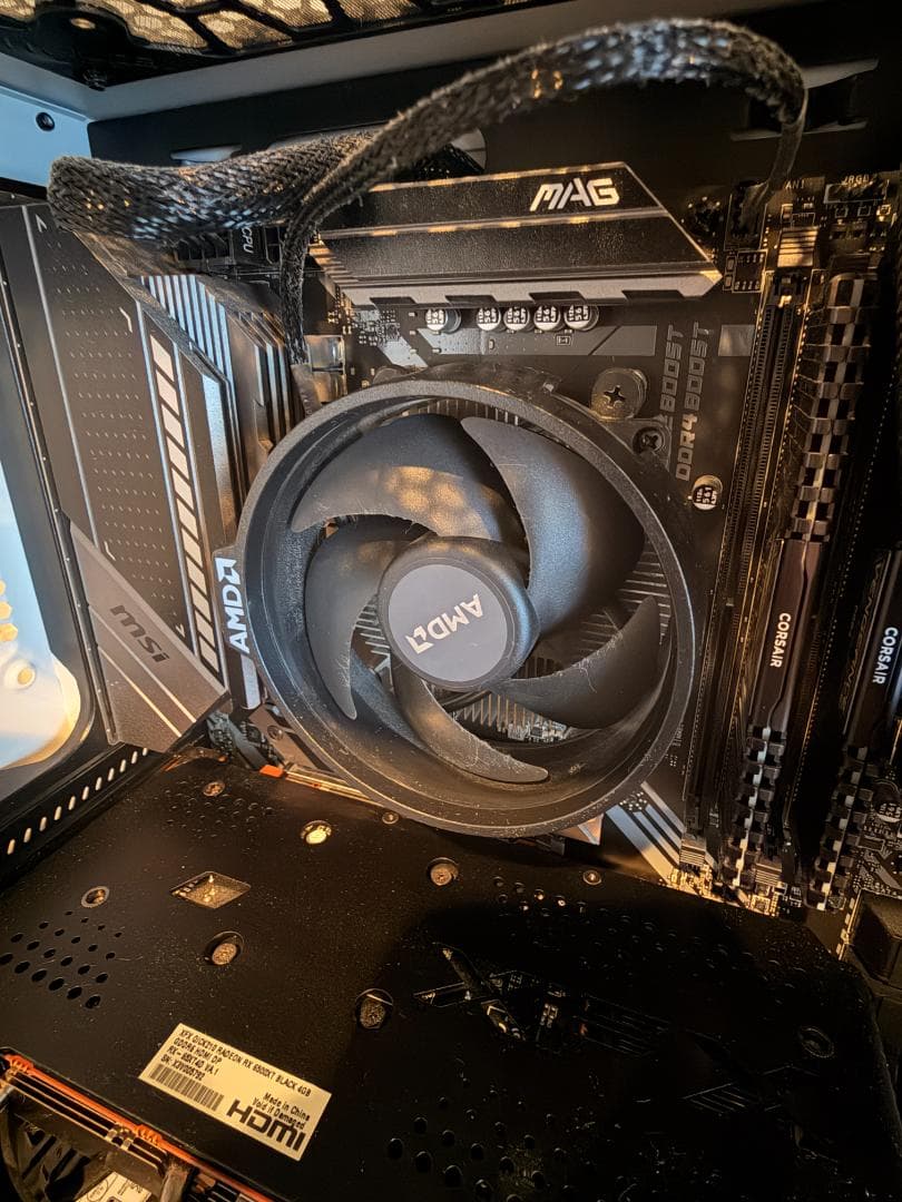 デ*ィ様 Ryzen5 5600X 6-core,Radeon RX6500XT