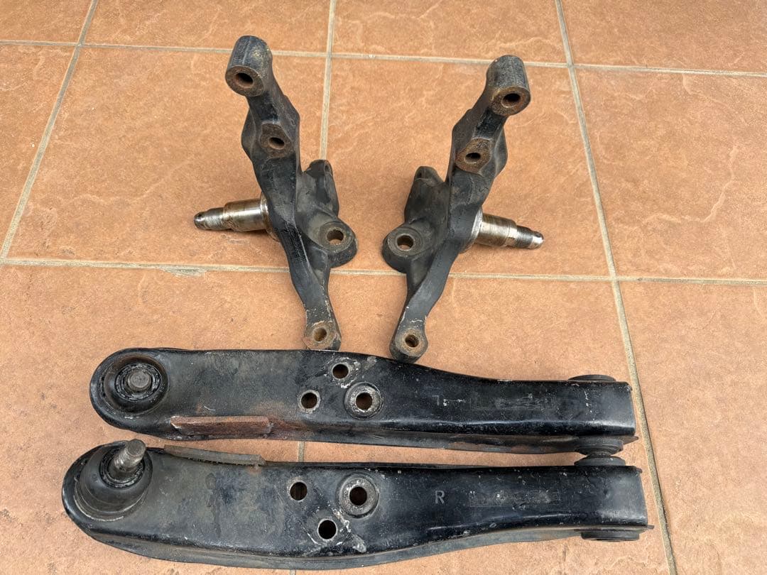 S13 加工ナックル　延長ロアアーム　3UP