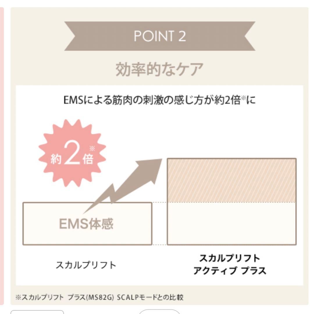 お値下げミーゼスカルプリフトアクティブプラス　myse MS-82G GRAY