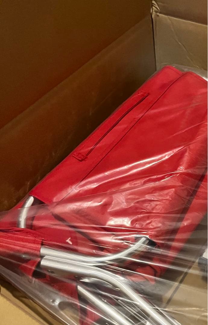 BBS ディレクターズチェア レッド 未使用