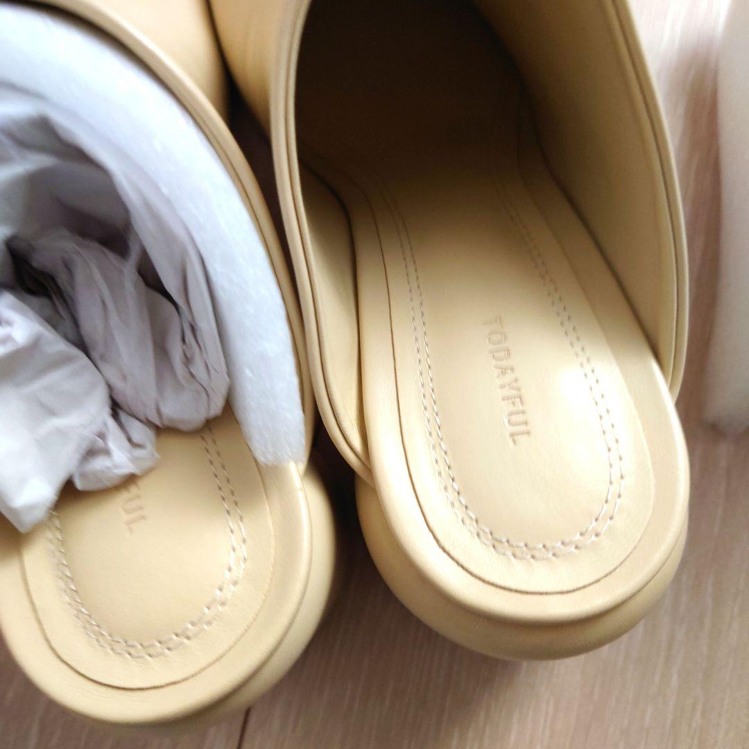 トゥデイフル TODAYFUL チャンキーヒールサボ