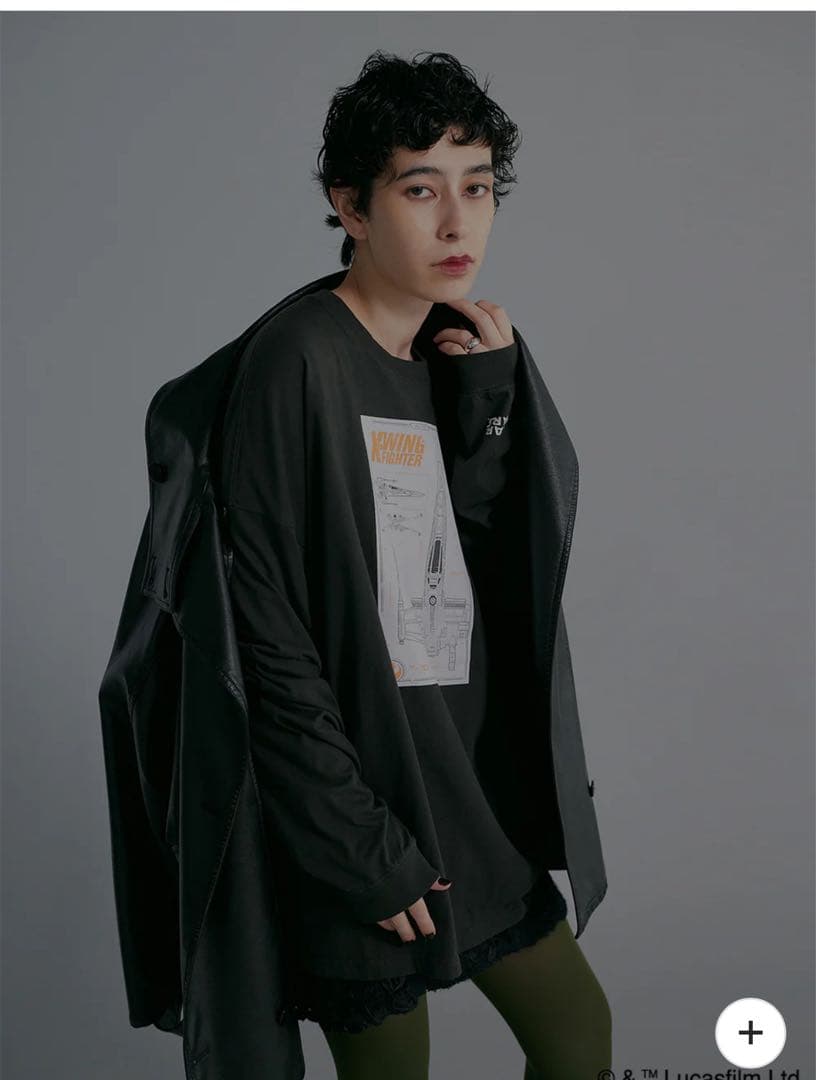 トップス AMERI vintage STAR WARS / BLACK LS TEE