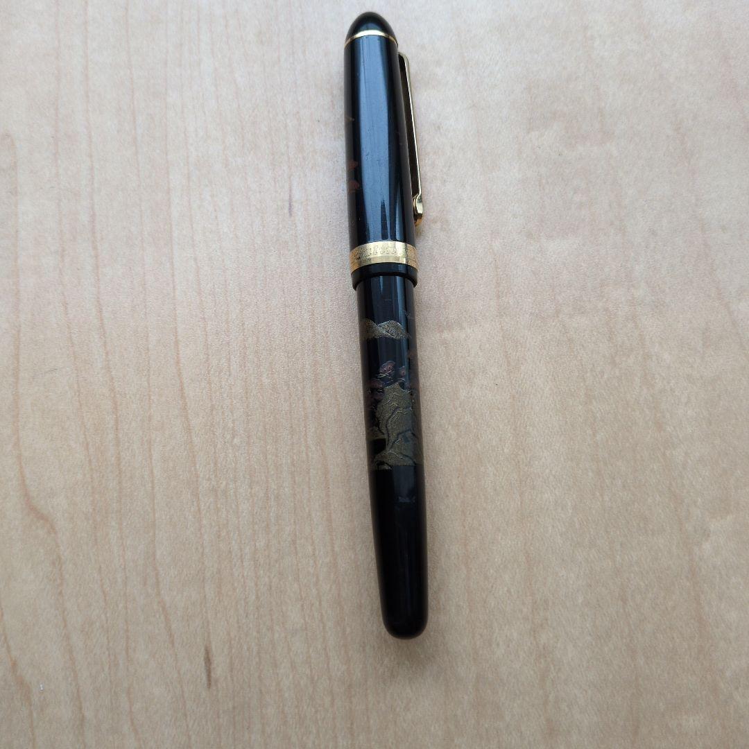 ジャンク品　プラチナ万年筆　#3776 センチュリー　蒔絵シリーズ