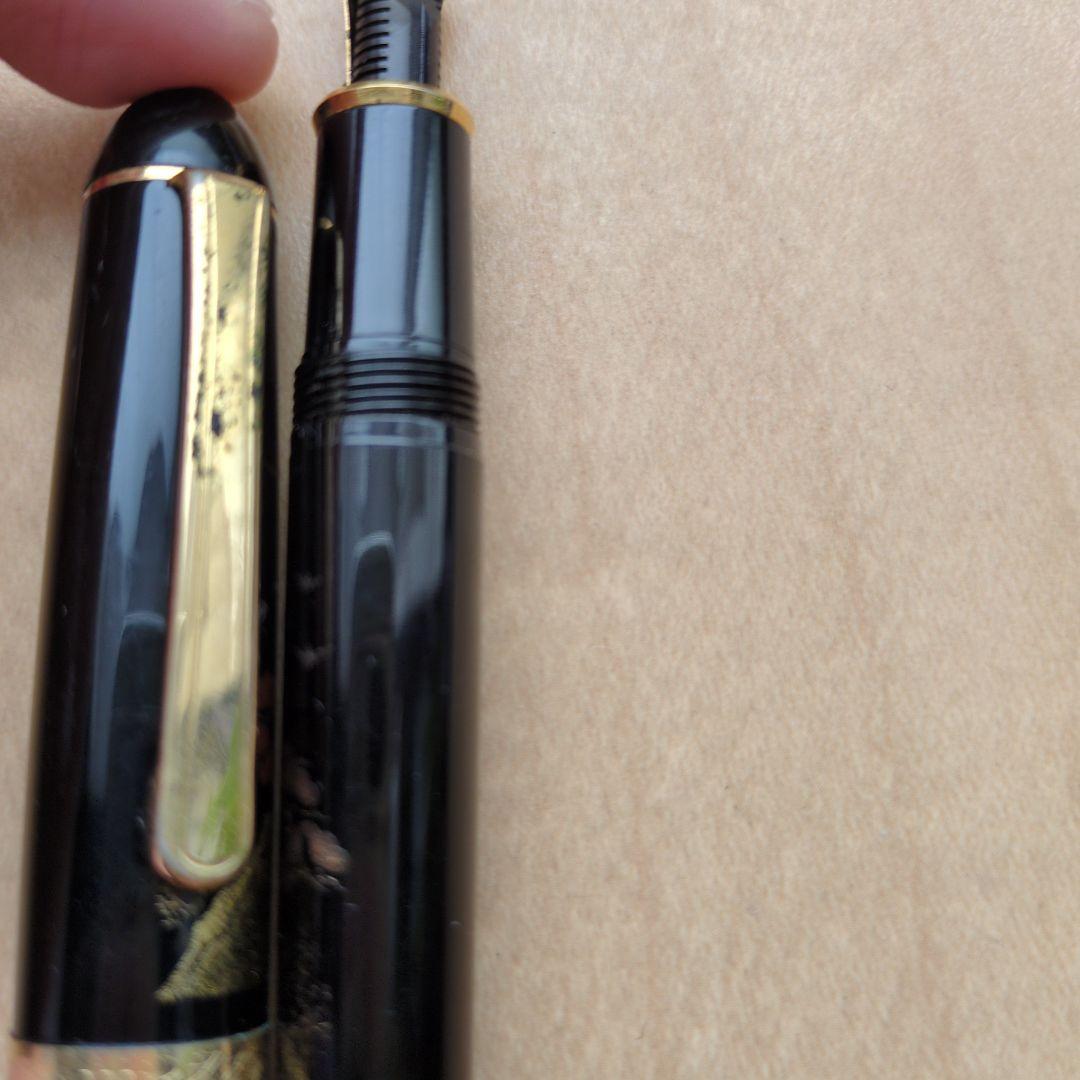 ジャンク品　プラチナ万年筆　#3776 センチュリー　蒔絵シリーズ