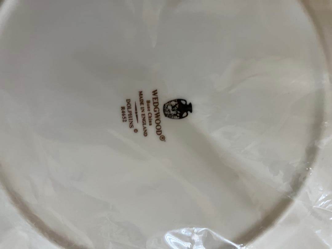 ウェッジウッド ドルフィンホワイト　 プレート　６枚