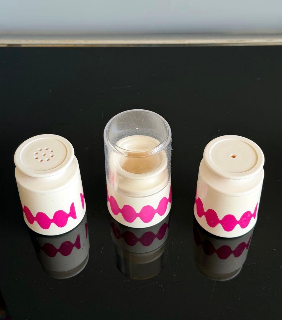 昭和レトロポップ　調味料ケース　カスターセット　調味料入れ　スペースエイジ　レア