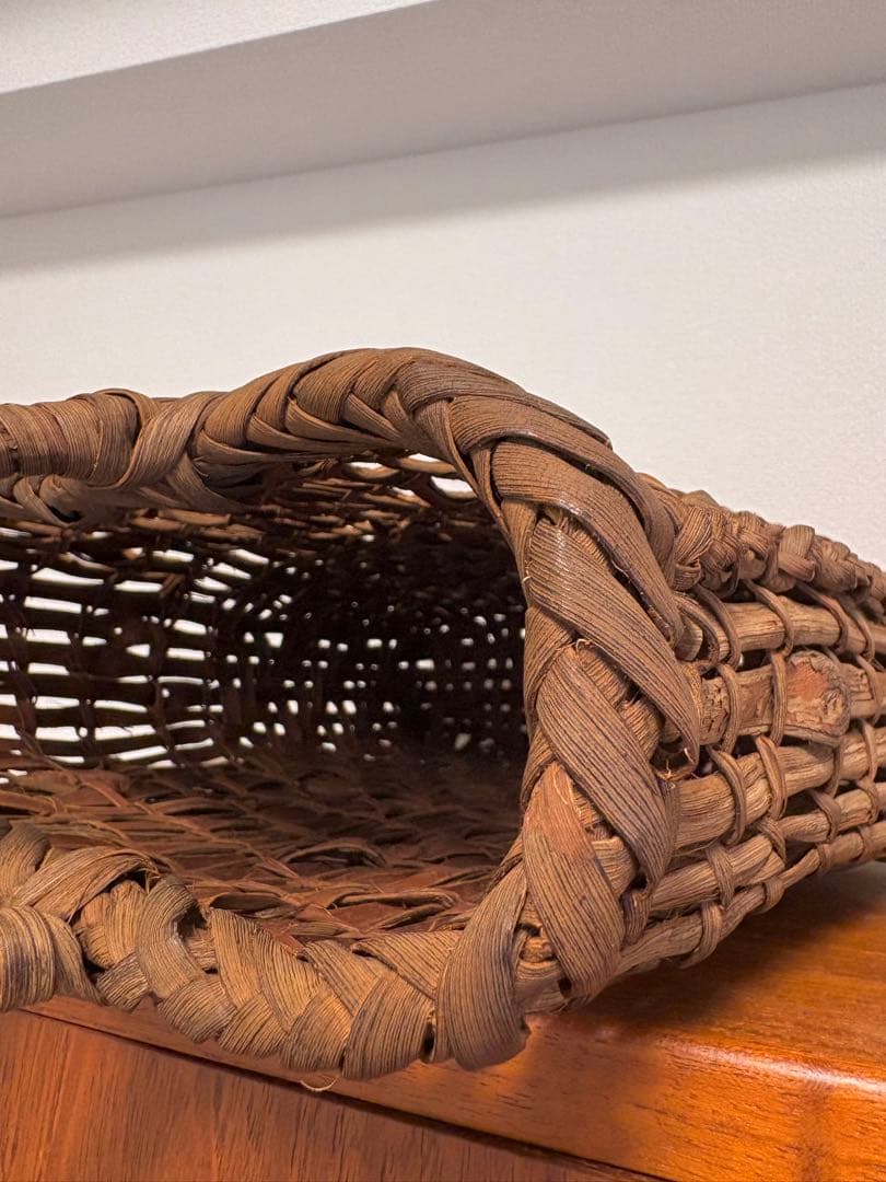 ク*ズ様 特価スタート❗️純国産 山葡萄かごバッグ 籠 山ぶどう 国産 手編み