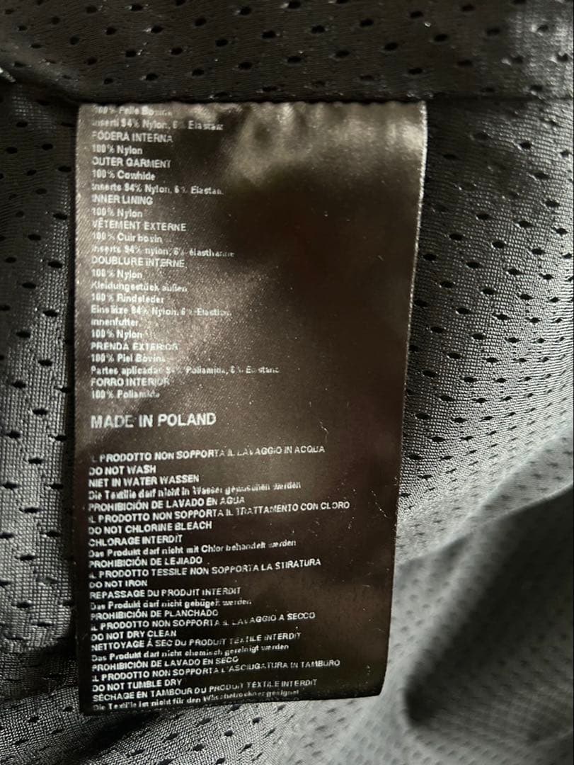 Dainese メッシュレザージャケット 黒