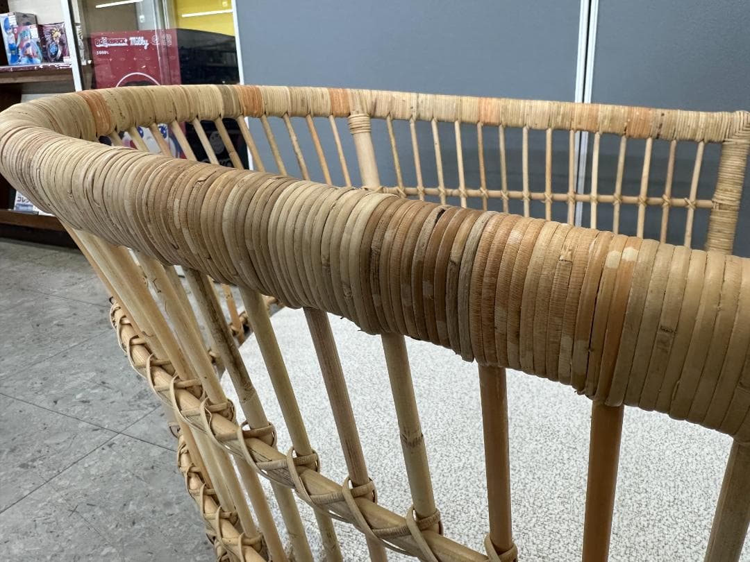 IKEA パーソナルチェア　ストックホルム　籐　ベージュ