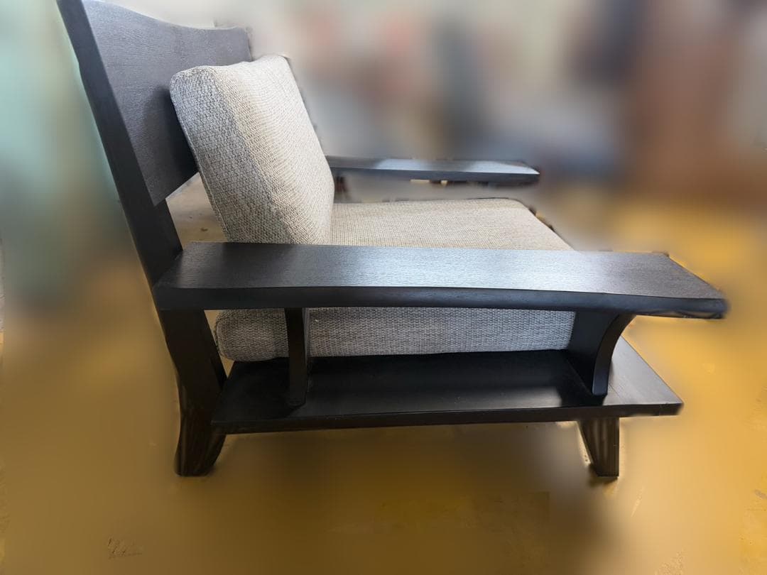 ニトリ アケビ 一人掛けソファー ローソファー