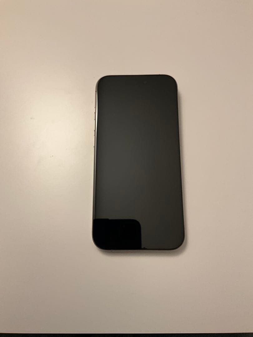 [美品]iPhone 15 Pro Natural Titanium 256GB