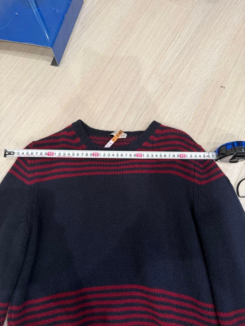 MONCLER モンクレール ボーダーニット セーター M