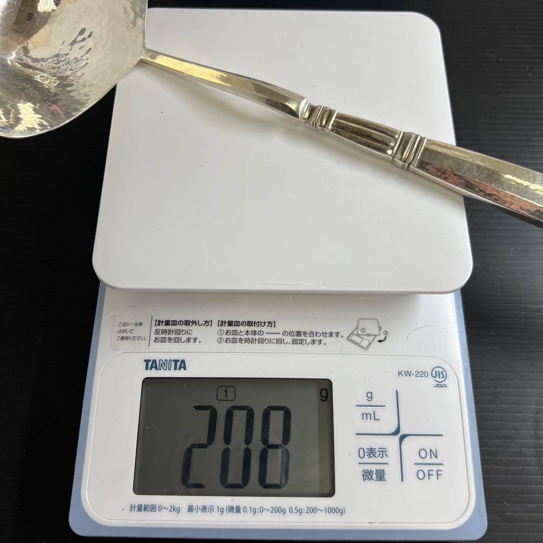 ジョージジェンセン　エコーンsterling925特大グレービーレードル208g