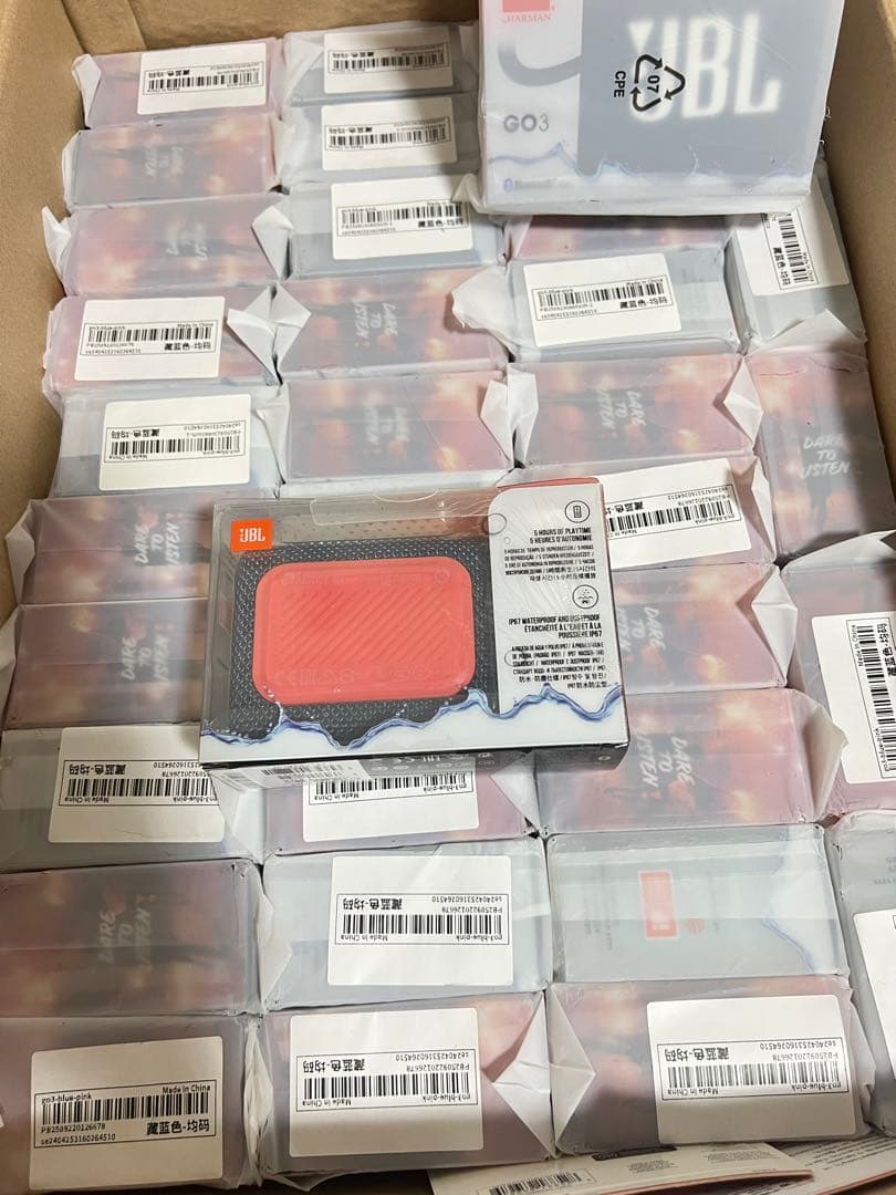 JBL GO3 ワイヤレススピーカーx50個