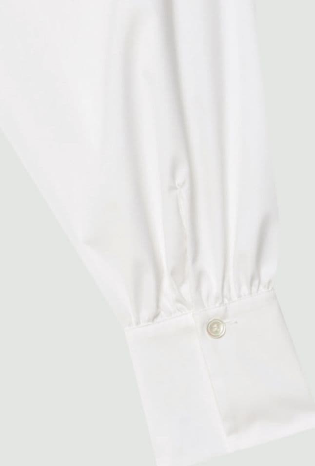 【新品】2025年セオリーリュクスVALENTINE SHIRTフリル 白