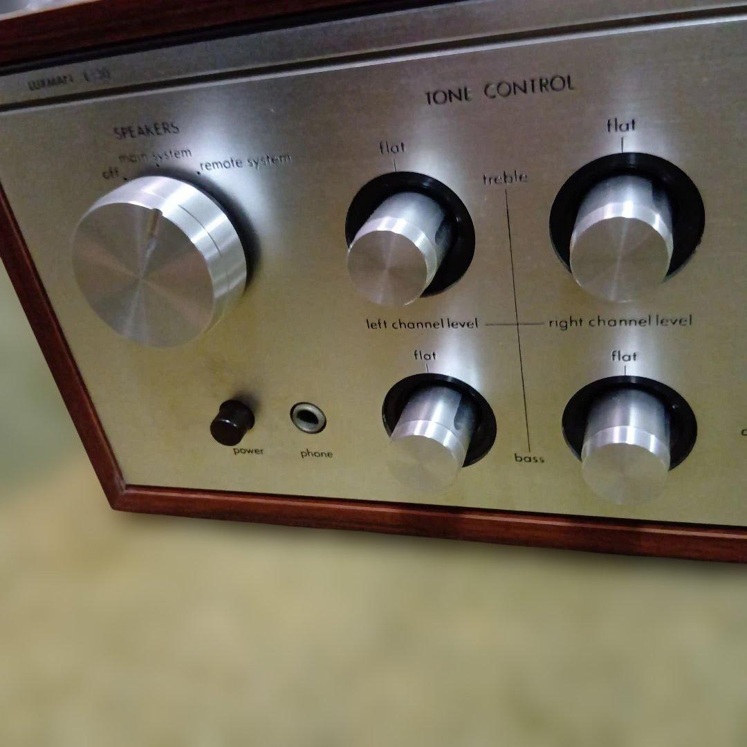 LUXMAN L-30 プリメインアンプ（駆動品32000円をジャンク出品‼️）