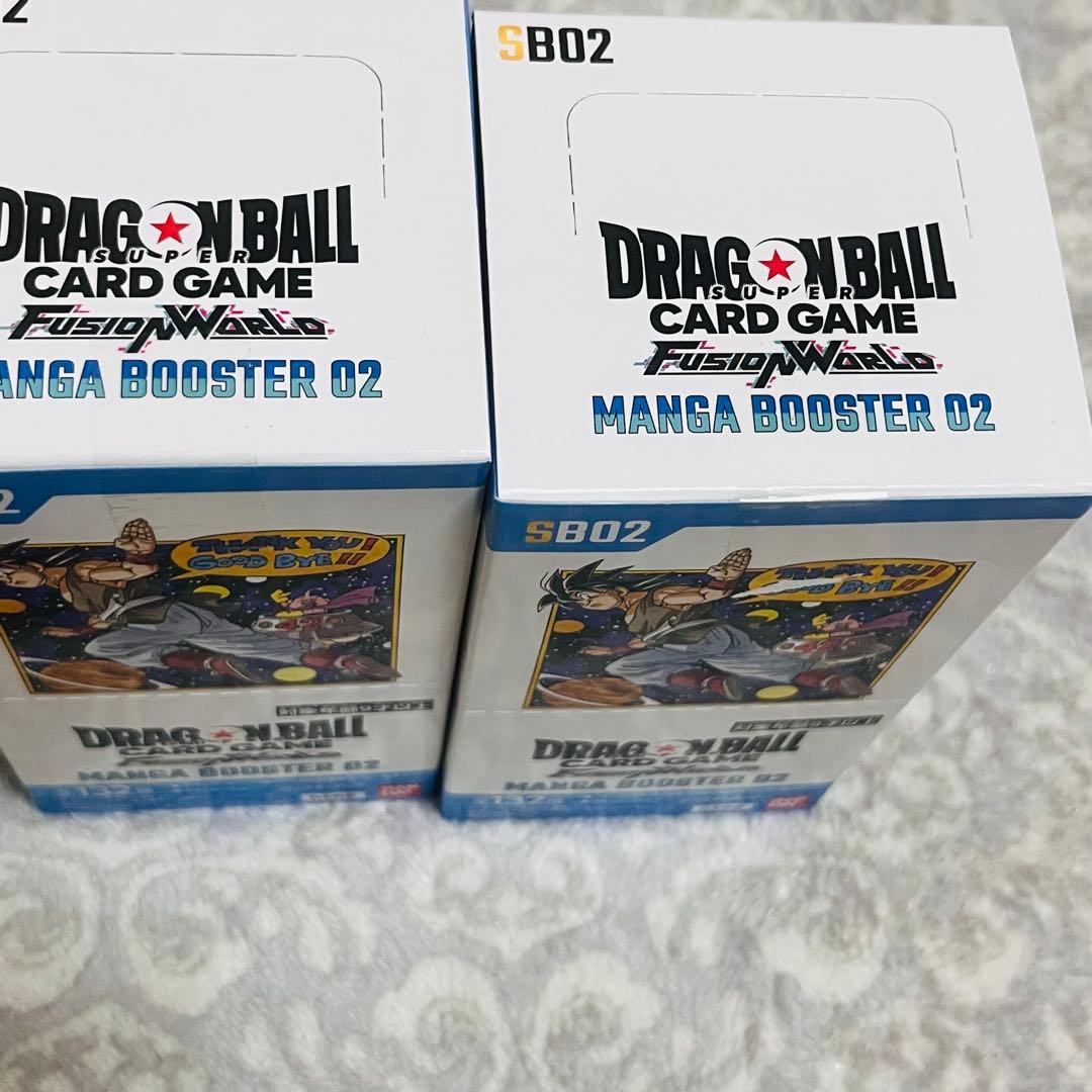 テープつき　フュージョンワールド　MANGA BOOSTER 02 2BOX