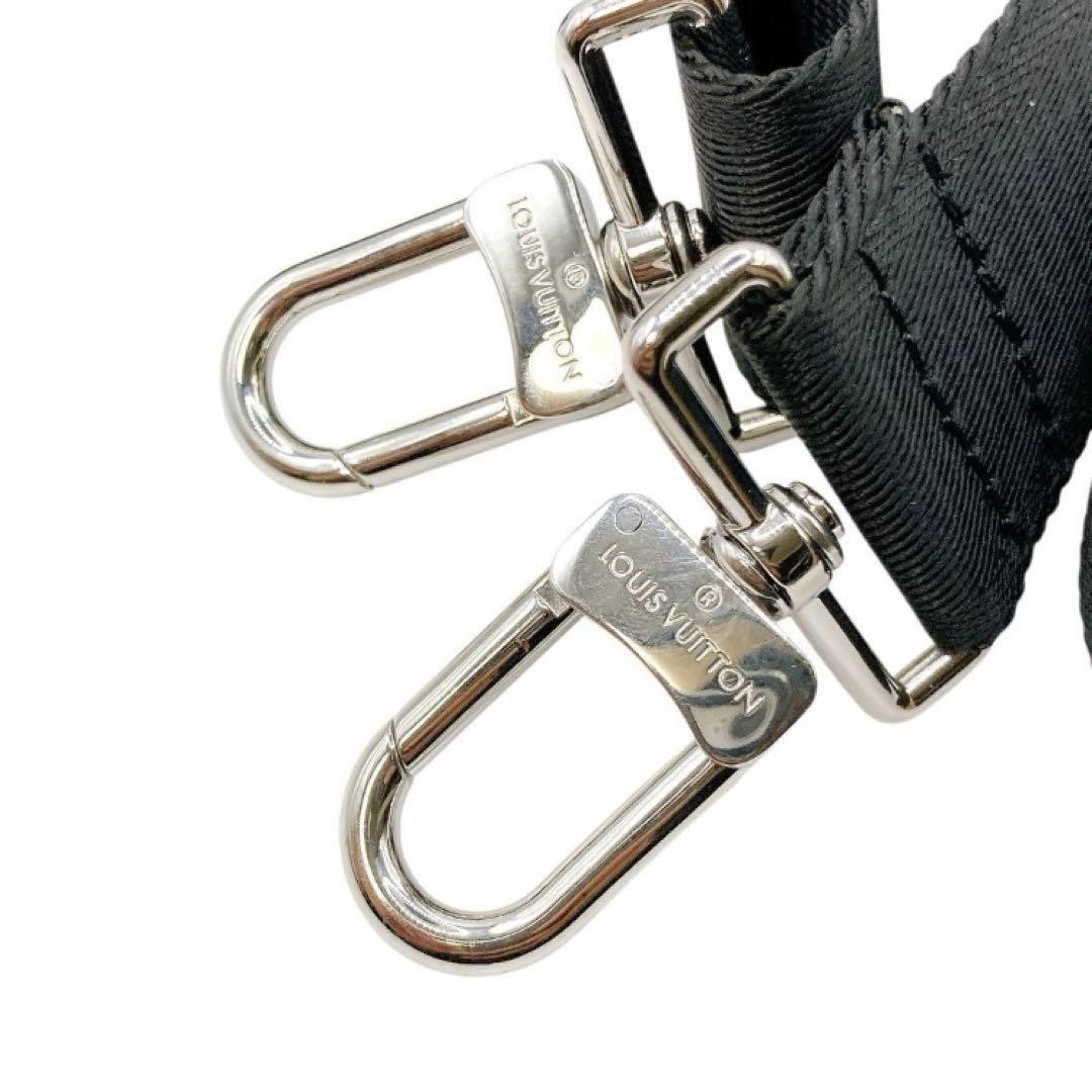 極美品✨LOUIS VUITTON ショルダーストラップ　ブラック　グリーン