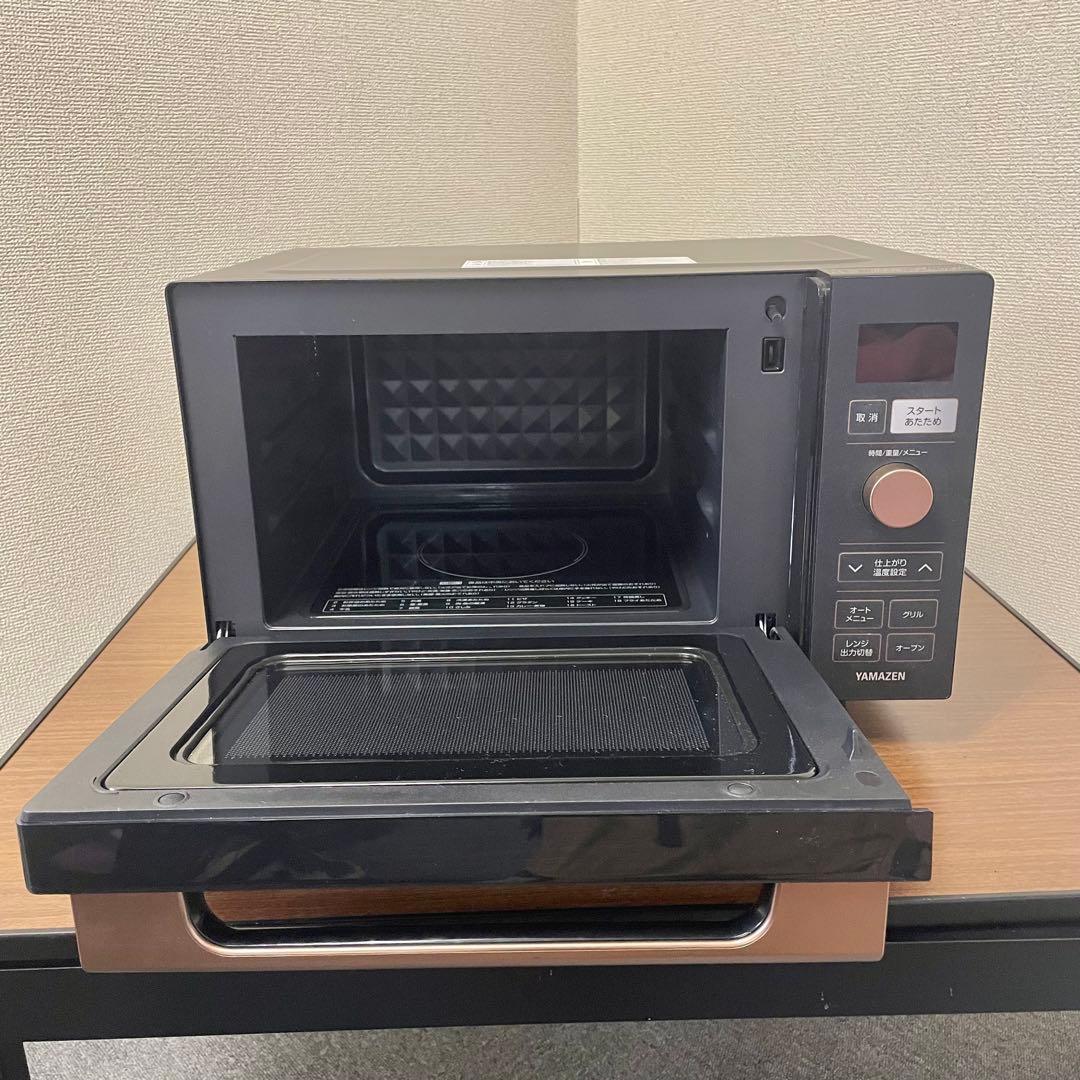 2022年製 YAMAZEN オーブンレンジ NERP-018FV（B）