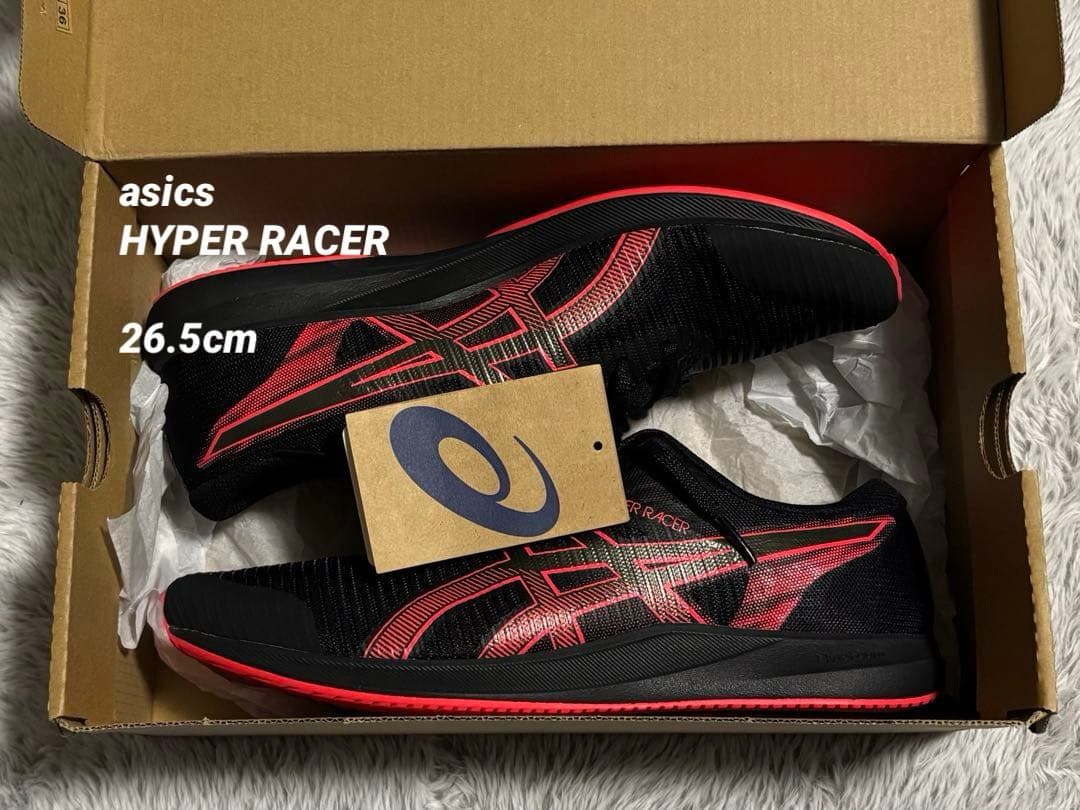 スパイク・シューズ asics HYPER RACER 26.5cm