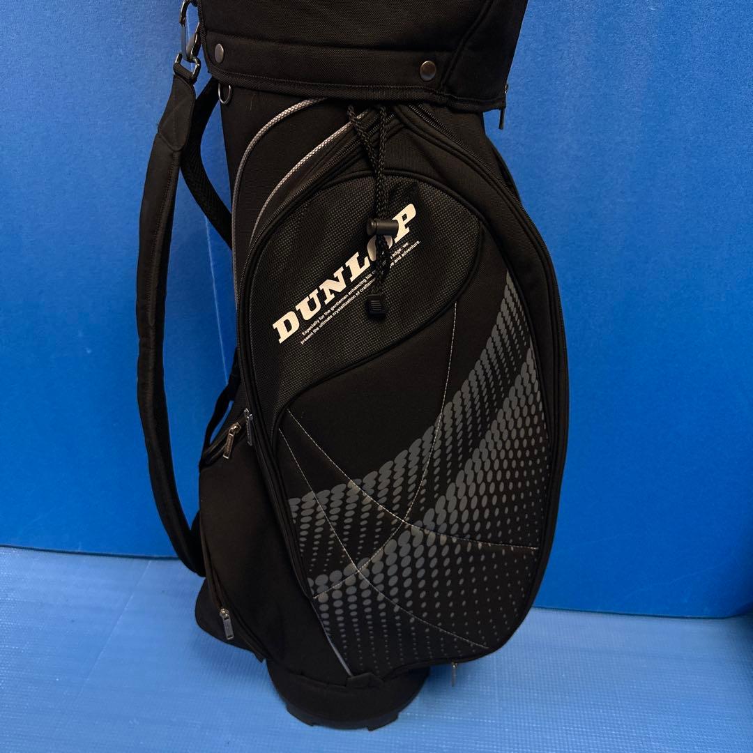 DUNLOP ブラックキャディバッグ