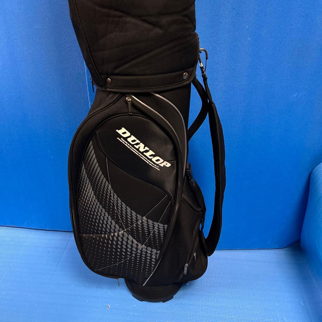 DUNLOP ブラックキャディバッグ