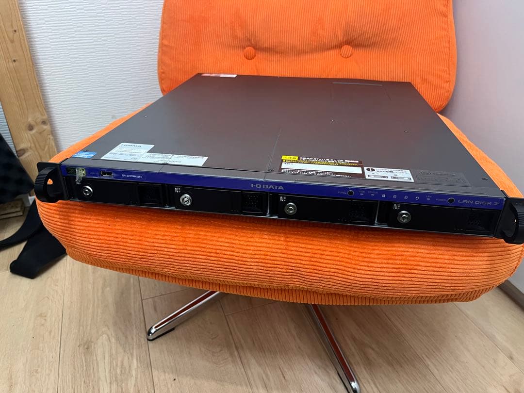 【まだまだ保証期間】LAN DISK HDL4-Z19SI3A-8-U/U