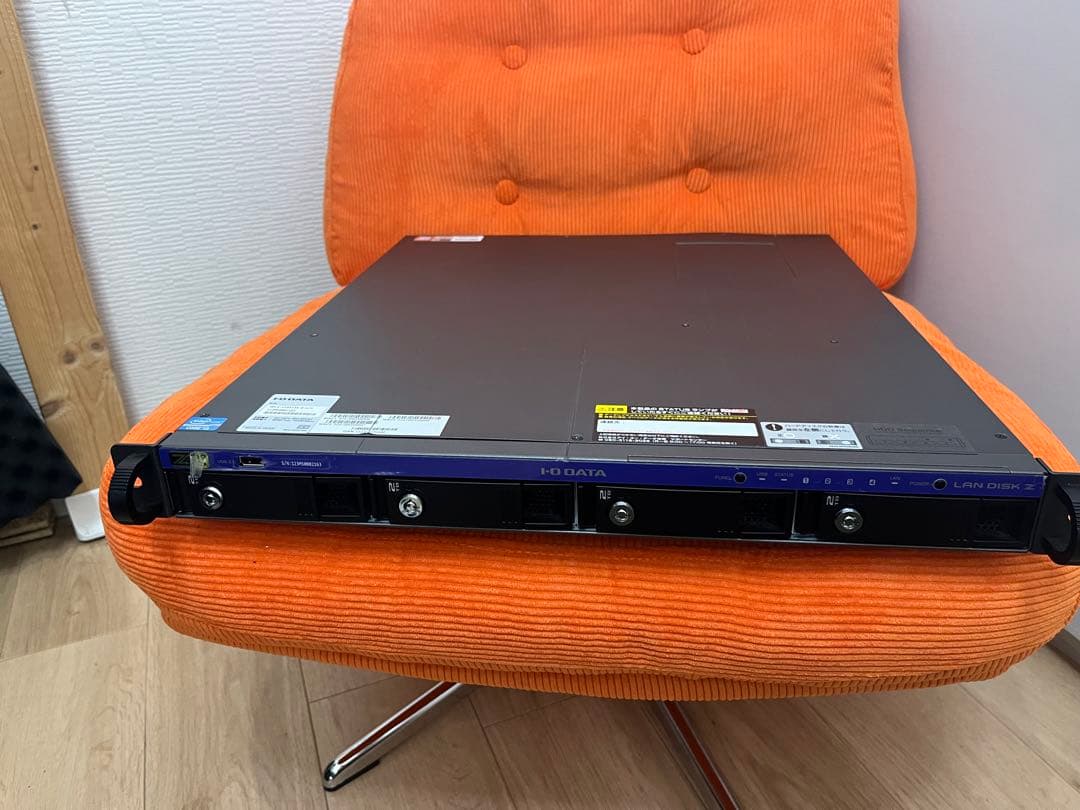 【まだまだ保証期間】LAN DISK HDL4-Z19SI3A-8-U/U