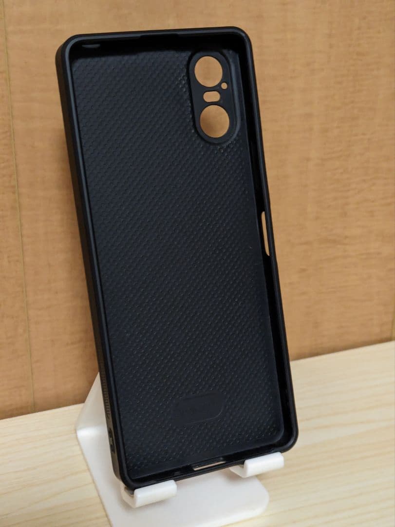 Xperia 10 VI ブルー ガラスフィルム ケース 付きA402SO