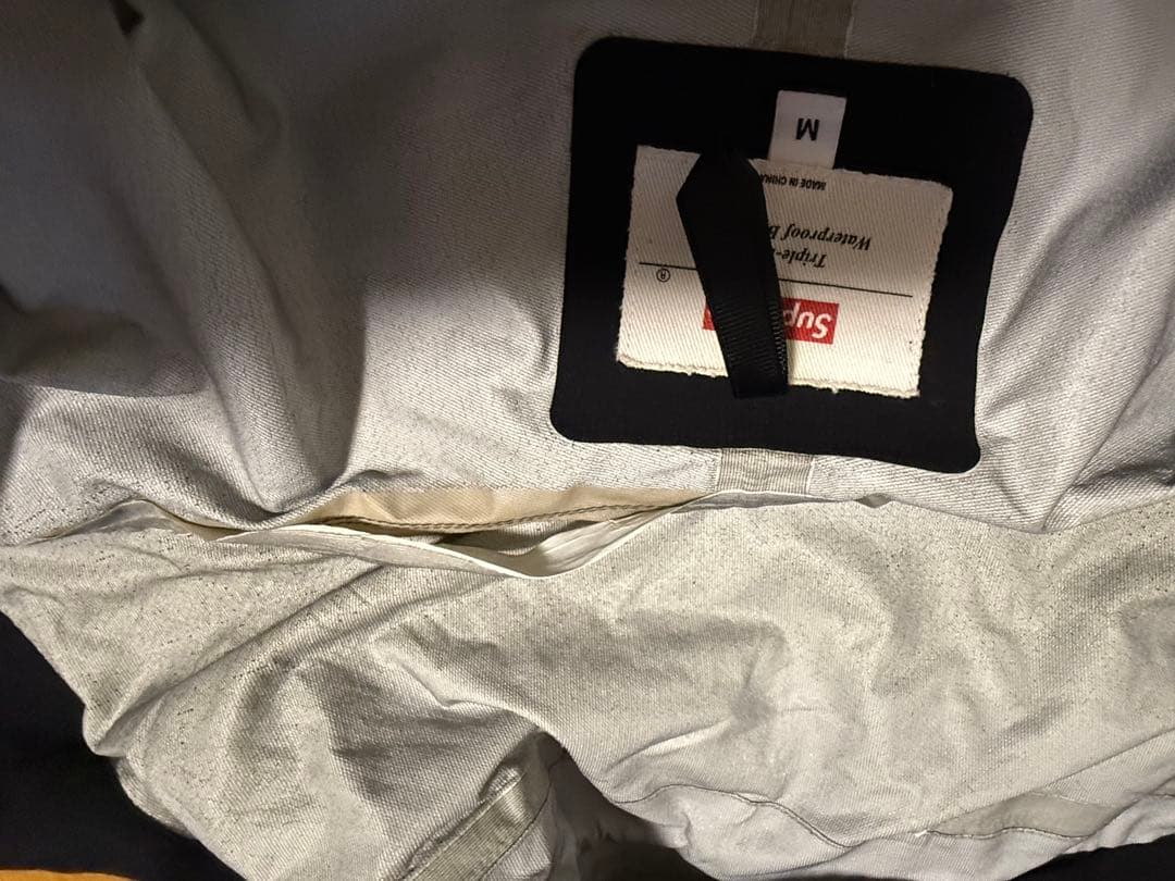 ジャケット・アウター Supreme 2017SS taped seam jacket BLACK M