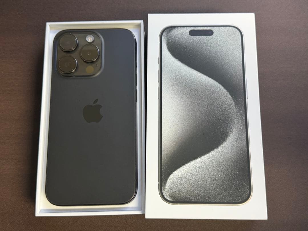 Apple iPhone15 Pro スペースブラック 128GB SIMフリー
