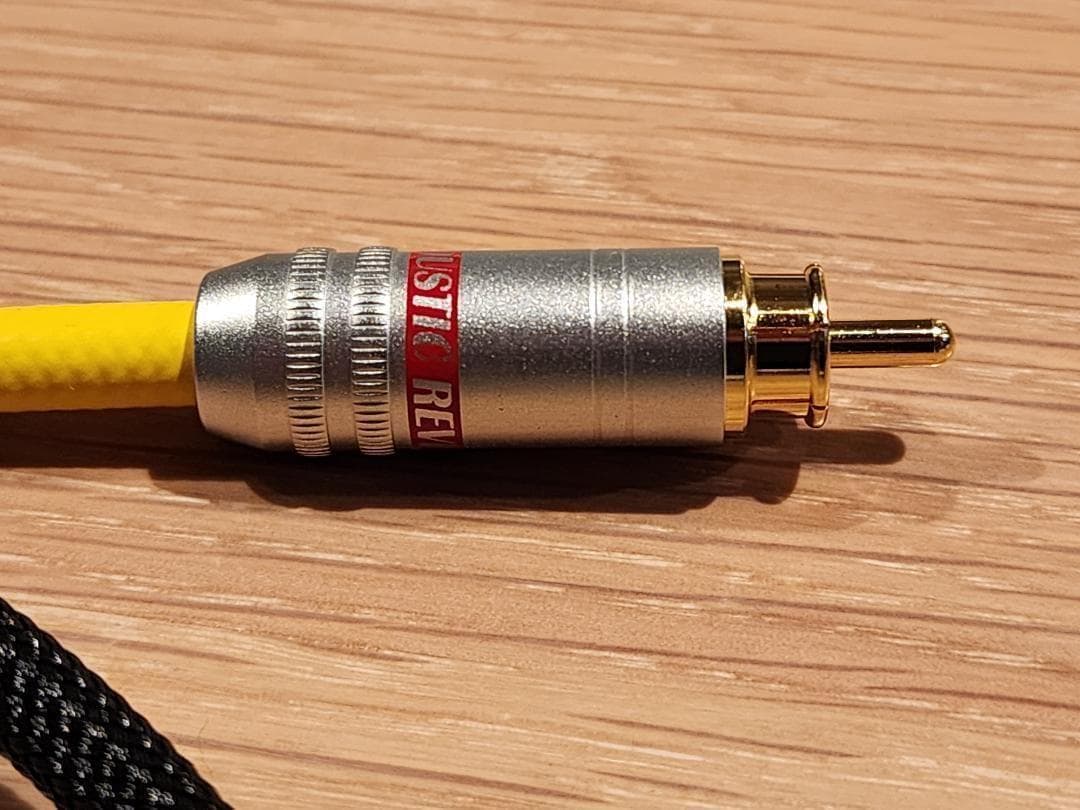 ACOUSTIC REVIVE コアキシャルケーブル 1.0ｍ 中古極美品