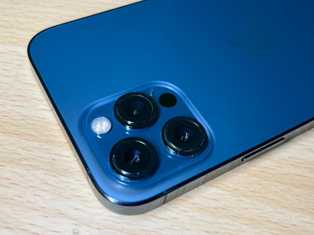 iPhone12pro max 256GB パシフィックブルー 動作確認済 美品