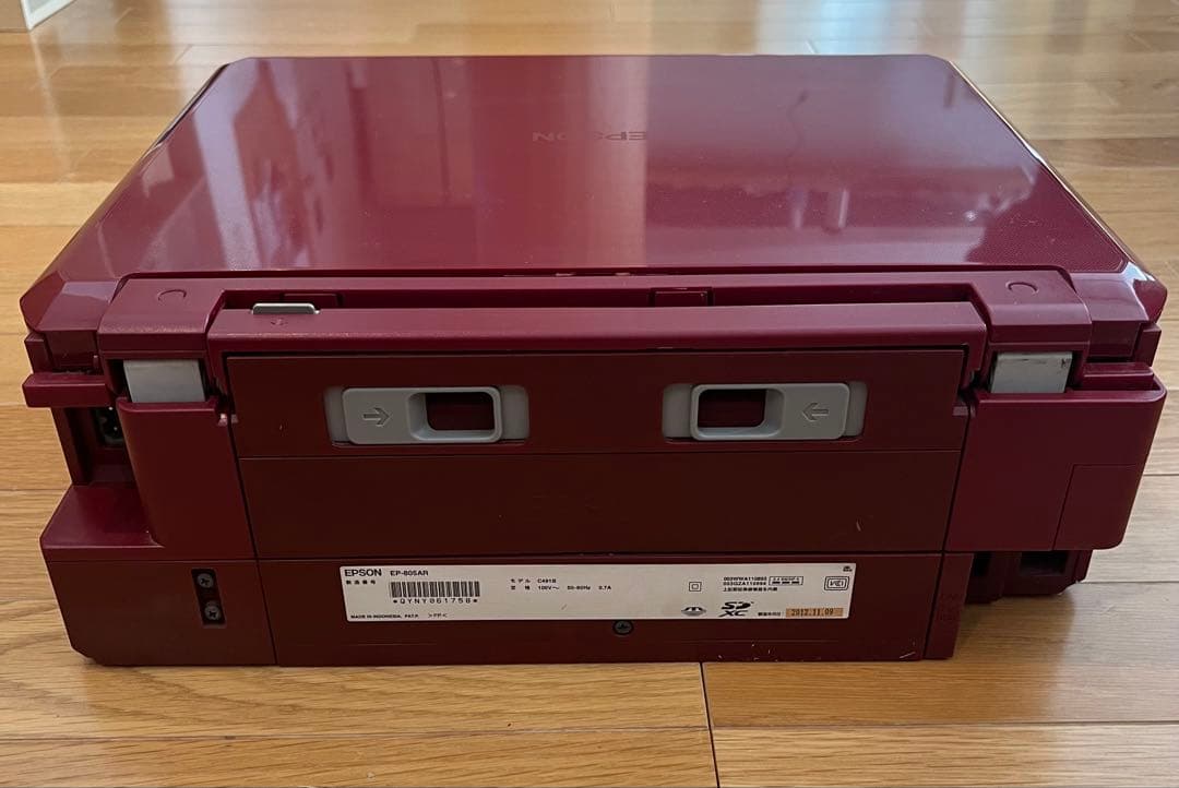 エプソンEP805AR レッド　ジャンク品