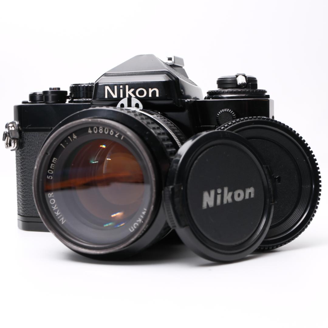 フィルムカメラ Nikon FE Black / Ai Nikkor 50mm F1.4