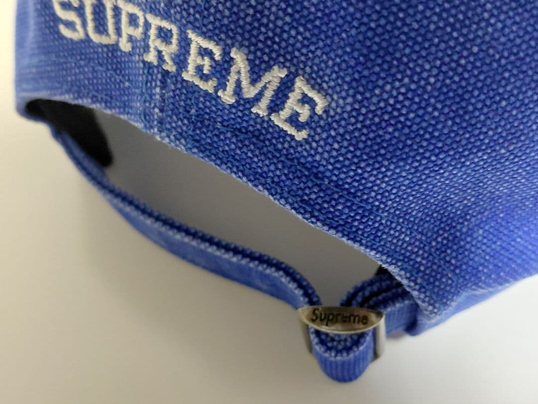 美品　Supreme　Pigment　Canvas　S Logo　6-Panel