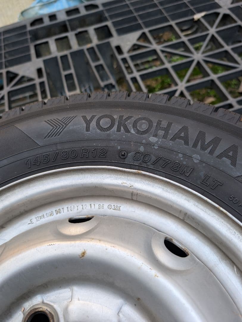 145/80R12 ヨコハマ Ice Guard IG91 スタッドレス中古現状