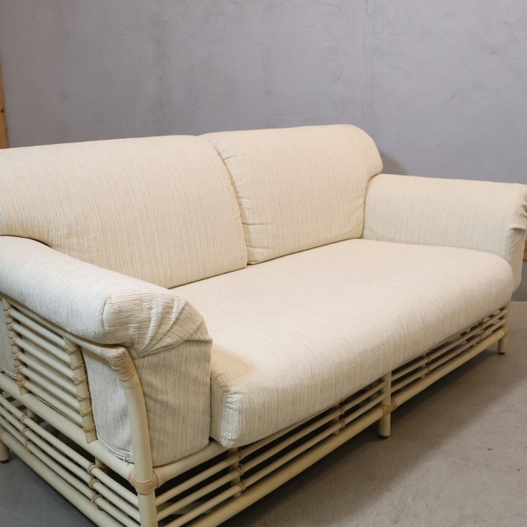 CASABLANCA カサブランカ ラタン 2人掛けソファ 2シーターソファ