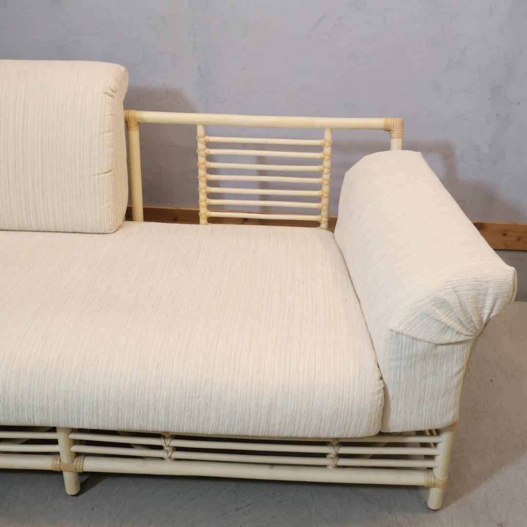 CASABLANCA カサブランカ ラタン 2人掛けソファ 2シーターソファ