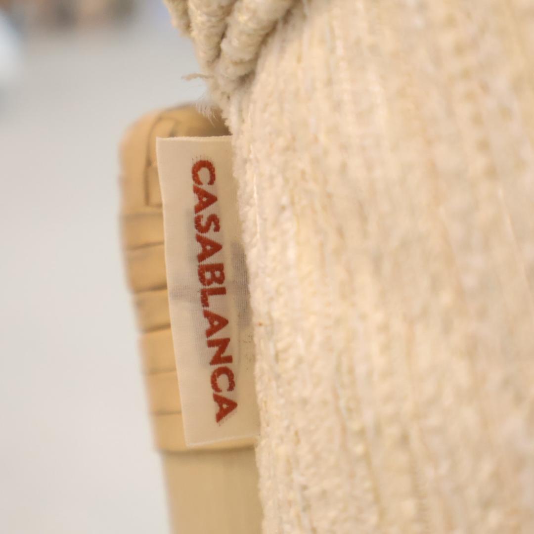 CASABLANCA カサブランカ ラタン 2人掛けソファ 2シーターソファ