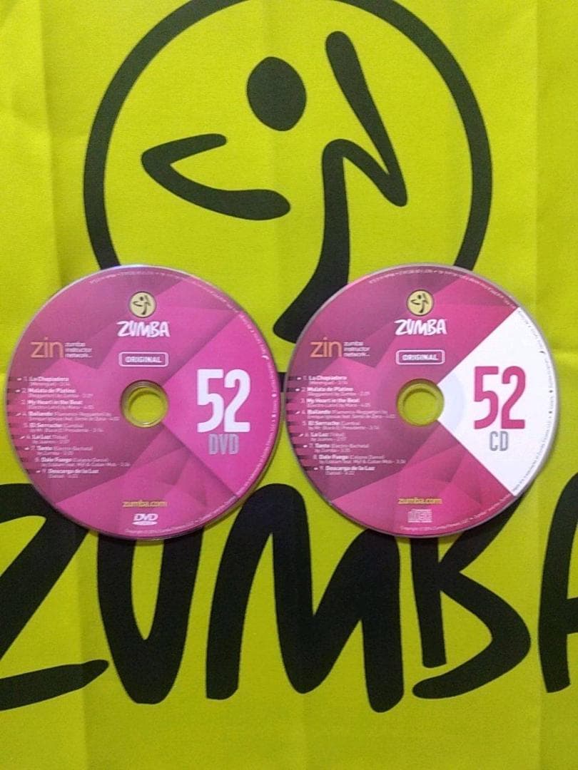 ZUMBA　ズンバ　 CD ＆ DVD 20枚セット　ZIN51 ～ ZIN60