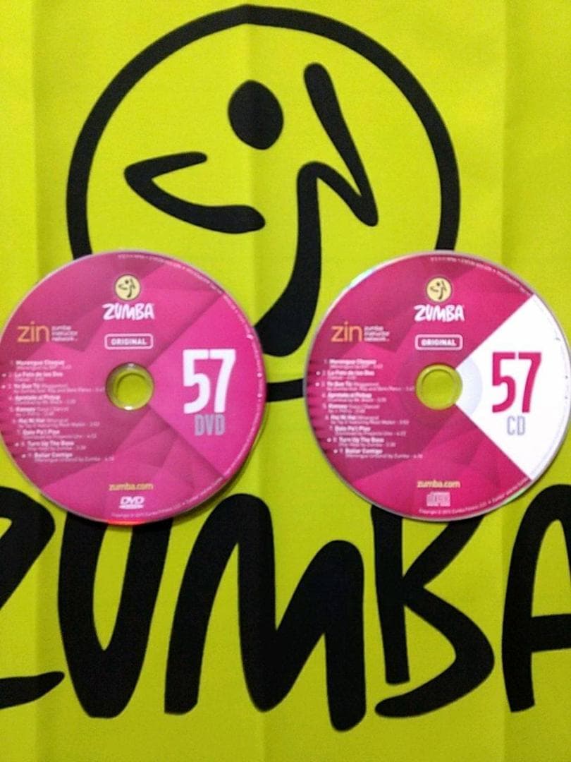 ZUMBA　ズンバ　 CD ＆ DVD 20枚セット　ZIN51 ～ ZIN60