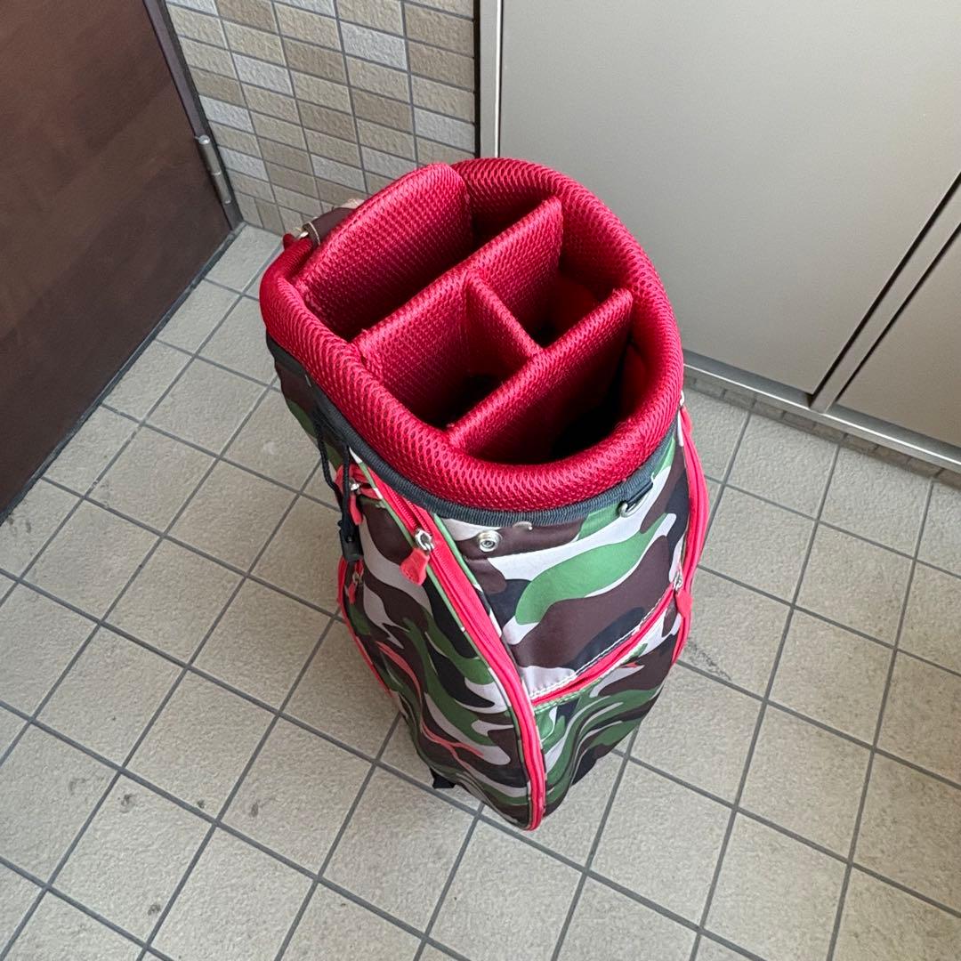 大人気‼️プーマ　迷彩 ゴルフキャディバッグ　キャディバック　ユニセックス